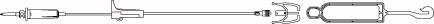Set I.V. Administration Secondary IV Administration Set BBraun™ Gravity Without Ports 15 Drops / mL Drip Rate Without Filter 49 Inch Tubing Solution (1/EA 50/CS) by B Braun Medical, Inc.  ID NF1430